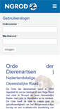 Mobile Screenshot of ordederdierenartsen.be